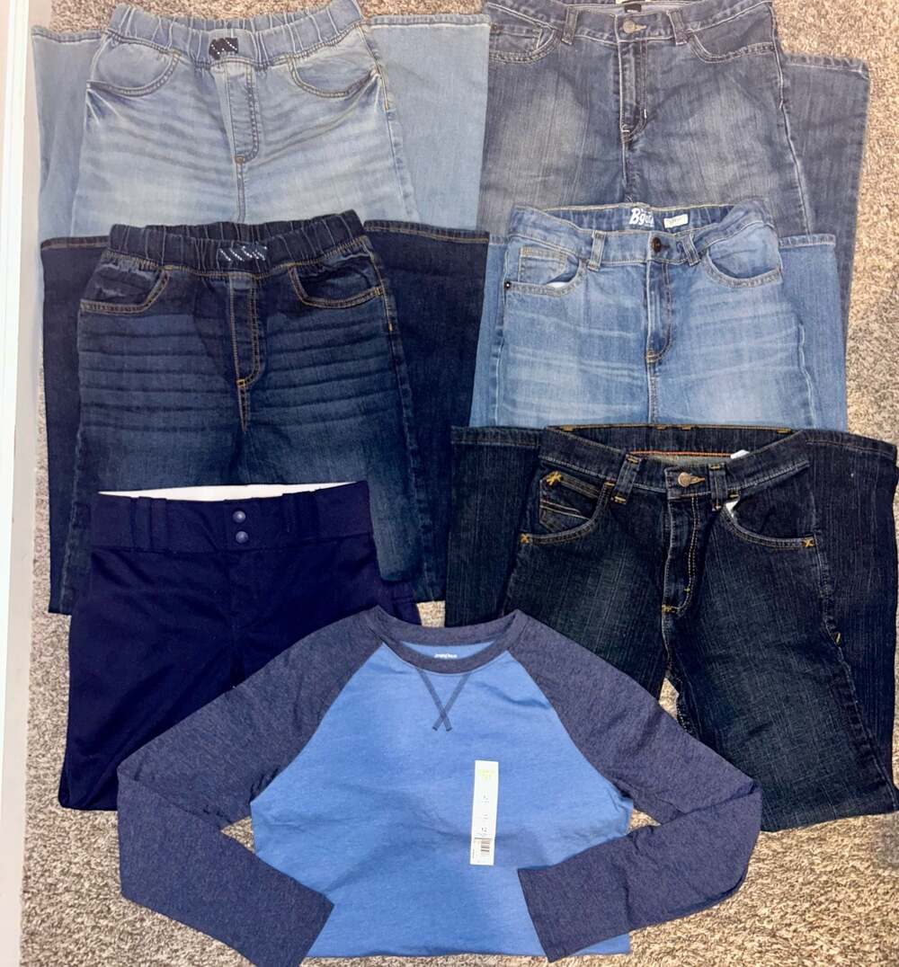 Jumping Beans Essential Tee and Assorted Boys Jeans Bundle